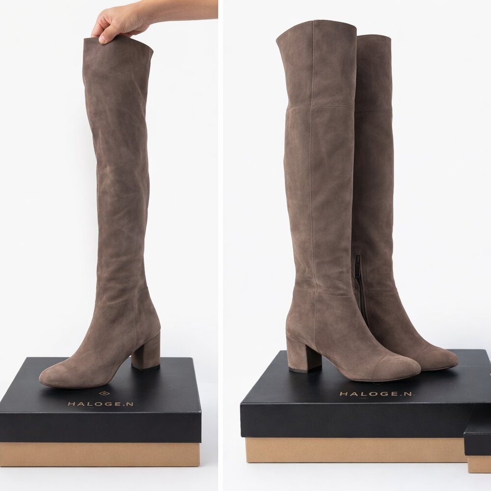 Halogen Hascarlotta-Lea Knee-High Boots – Size 7.5